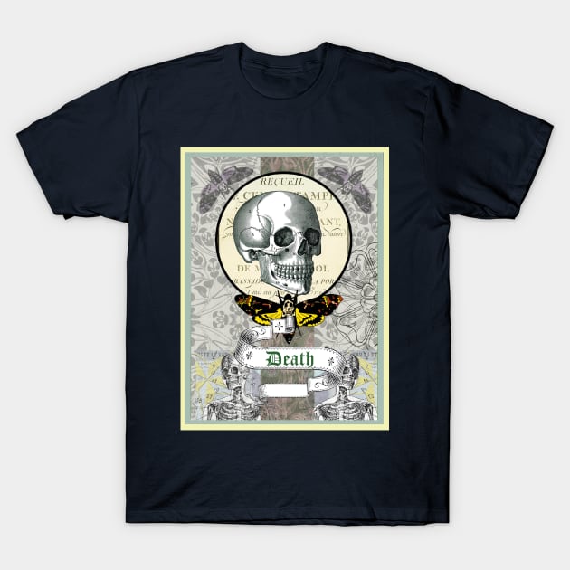 Tarot Card, Death card T-Shirt by White B Gifts